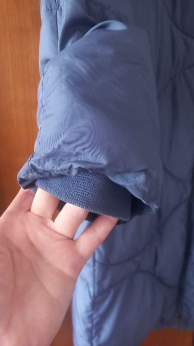 Стьобане пальто Reserved плюс шапка