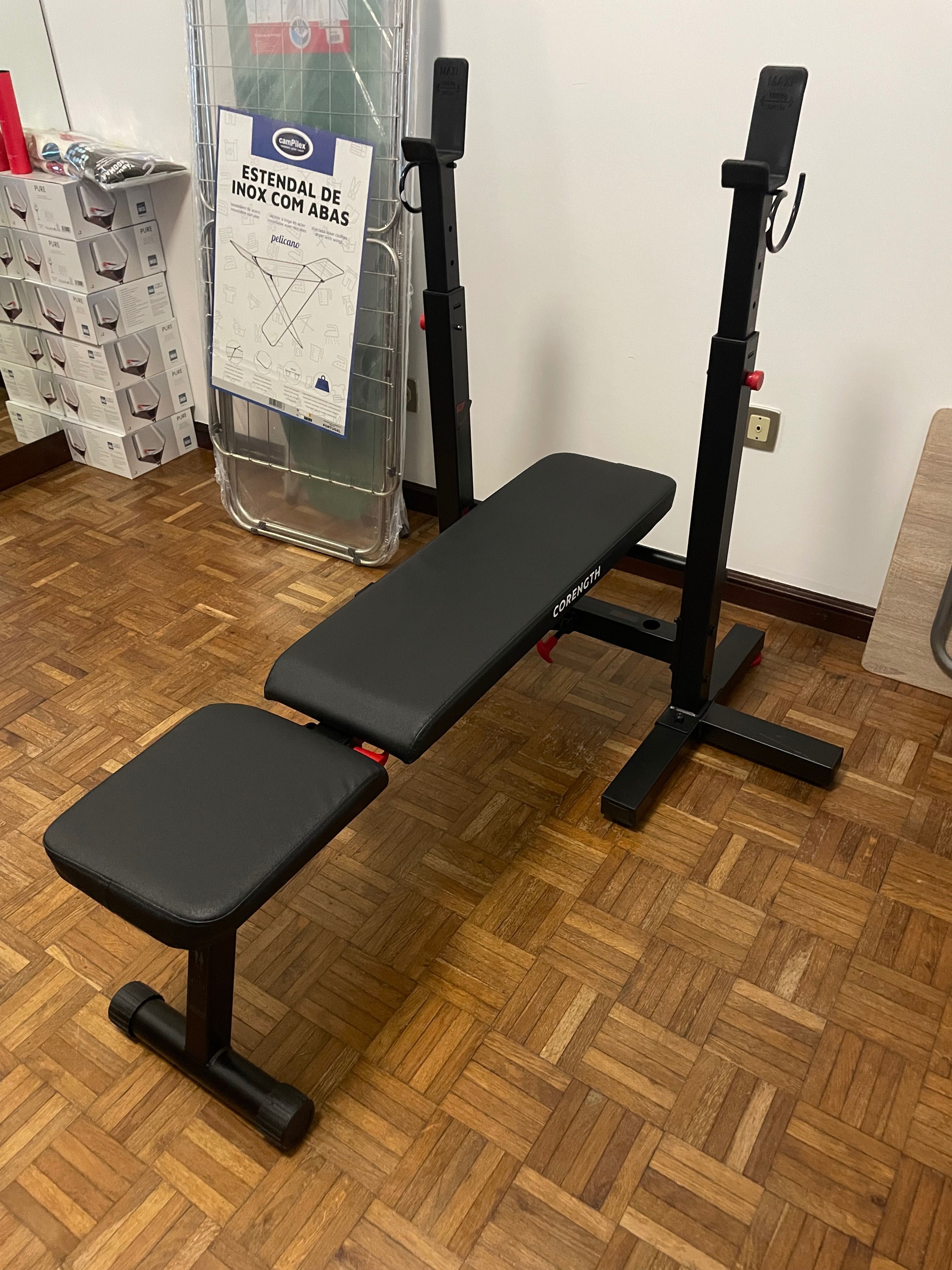 Banco e Rack Corength Decathlon