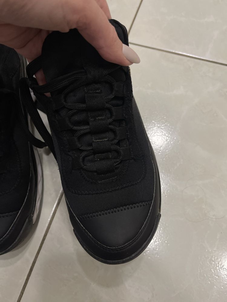 Кроссовки chanel sneakers black 39 размер