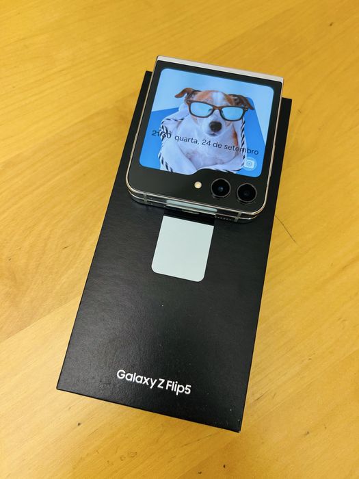 Samsung Flip 5 512GB Verde Menta - Fatura e garantia