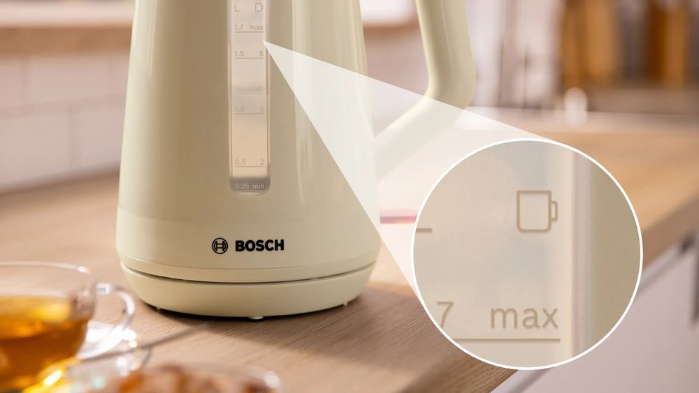 Czajnik Bosch MyMoment 1.7l, Beżowy TWK1M127
