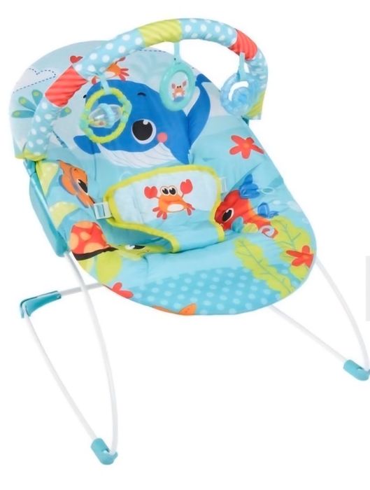 Bujaczek leżaczek Mastela z melodiami i wibracjami do 9 kg