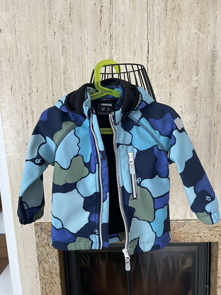 ** REIMA ** kurtka-softshell VANTTI z polarem - j.nowy_86/92