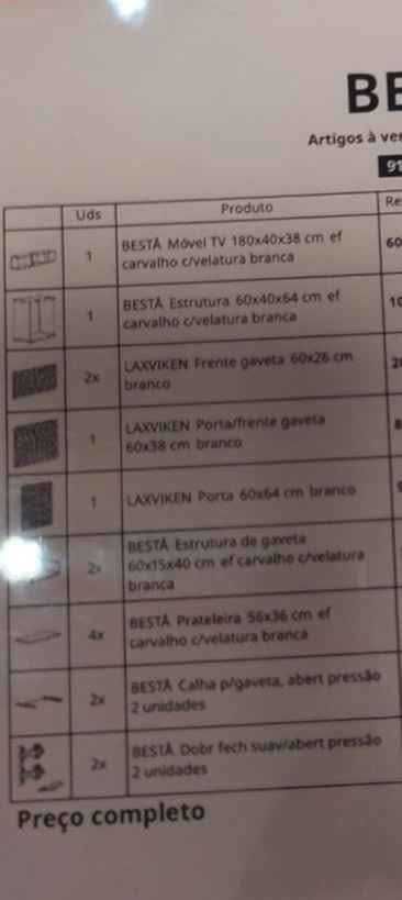Móvel tv (apenas o móvel da tv)