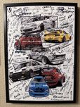 Plakat z podpisami JAPFEST sezon 2022