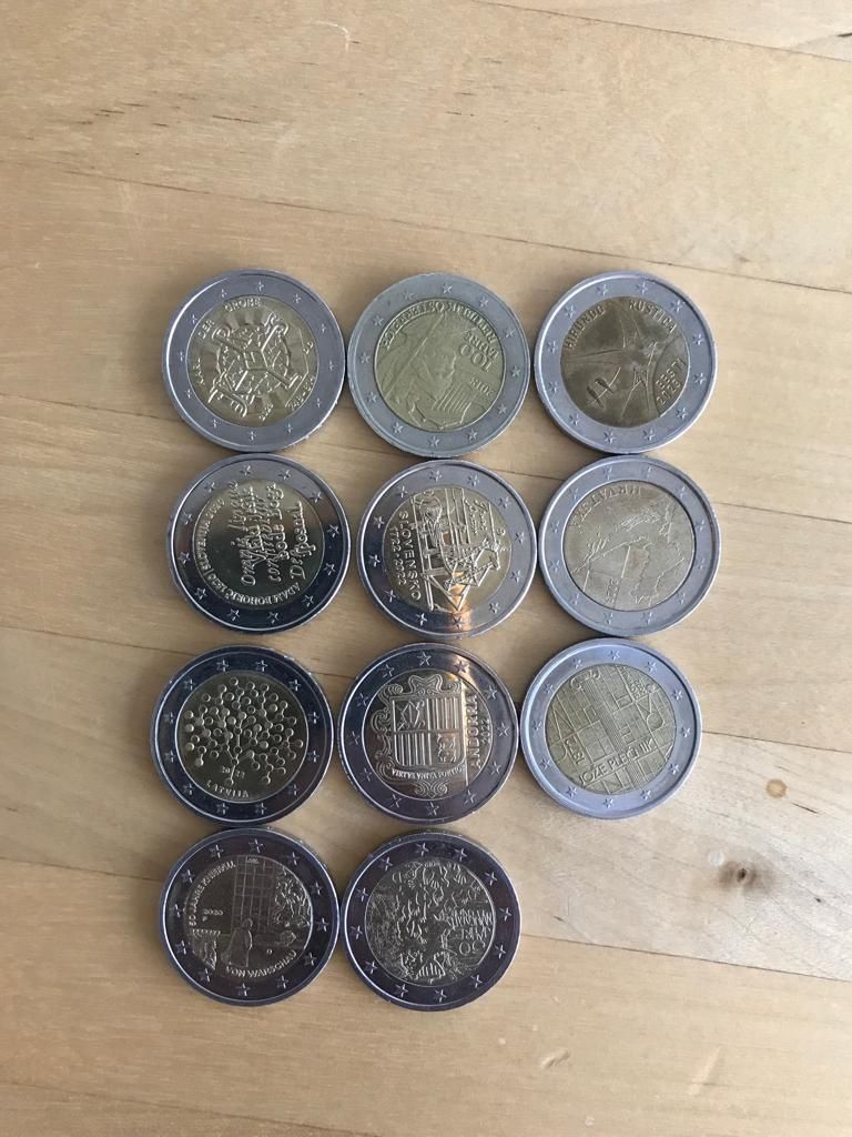 Moedas Raras  2 euros