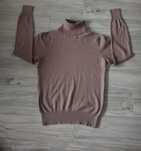Sweter/golf - 80% bawełna, 20% kaszmir
