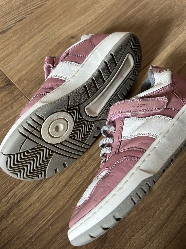 Skórzane sneakersy Lasocki Kids r. 30