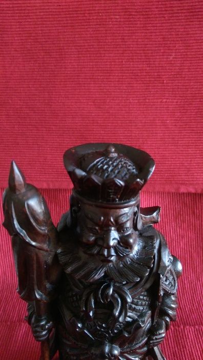 Escultura  em madeira século  XIX uma obra de arte portes grátis.