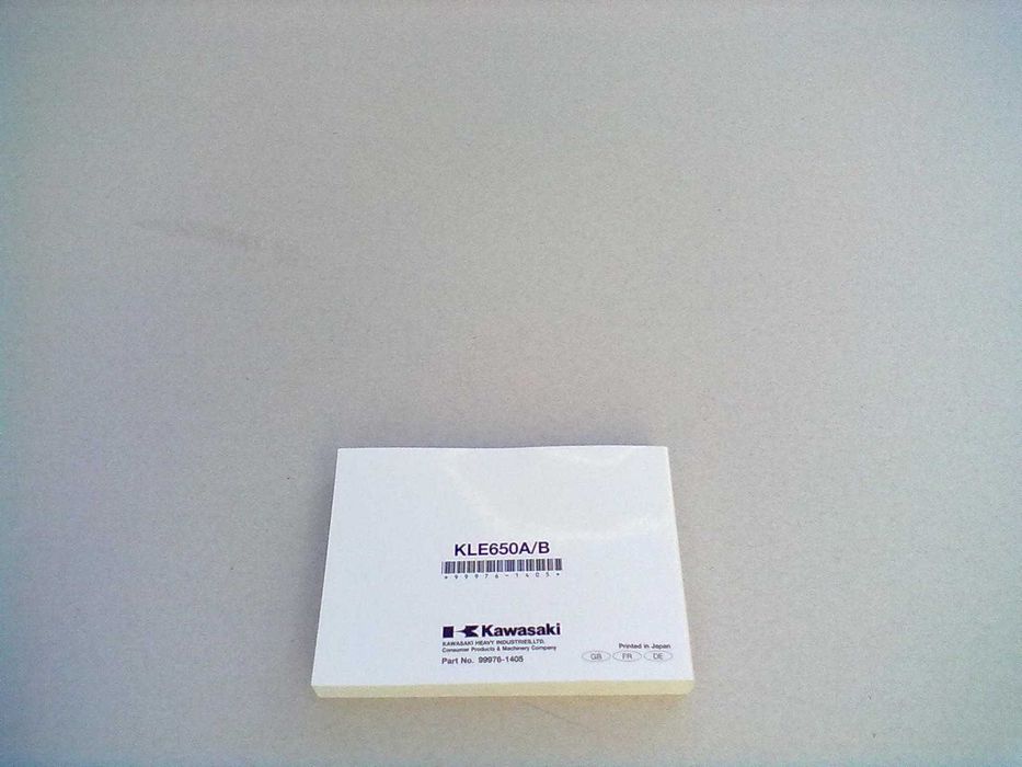 Manual do Proprietário Original Kawasaki Versys