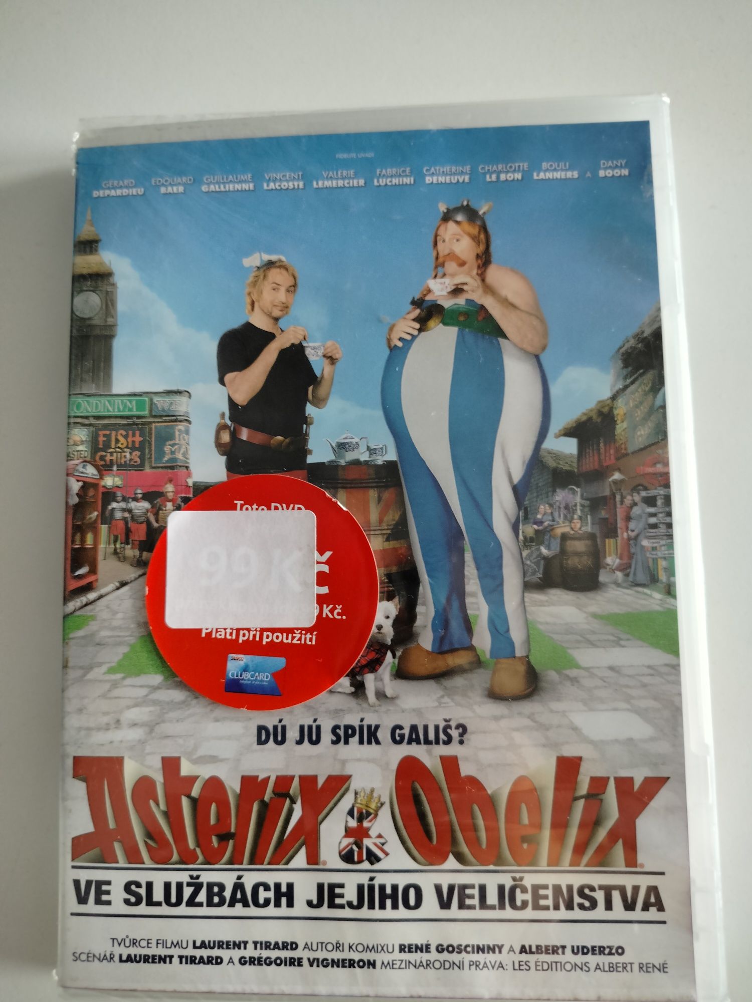 Czeskie wydanie Asterix i Obelix w służbie jej królewskiej mości