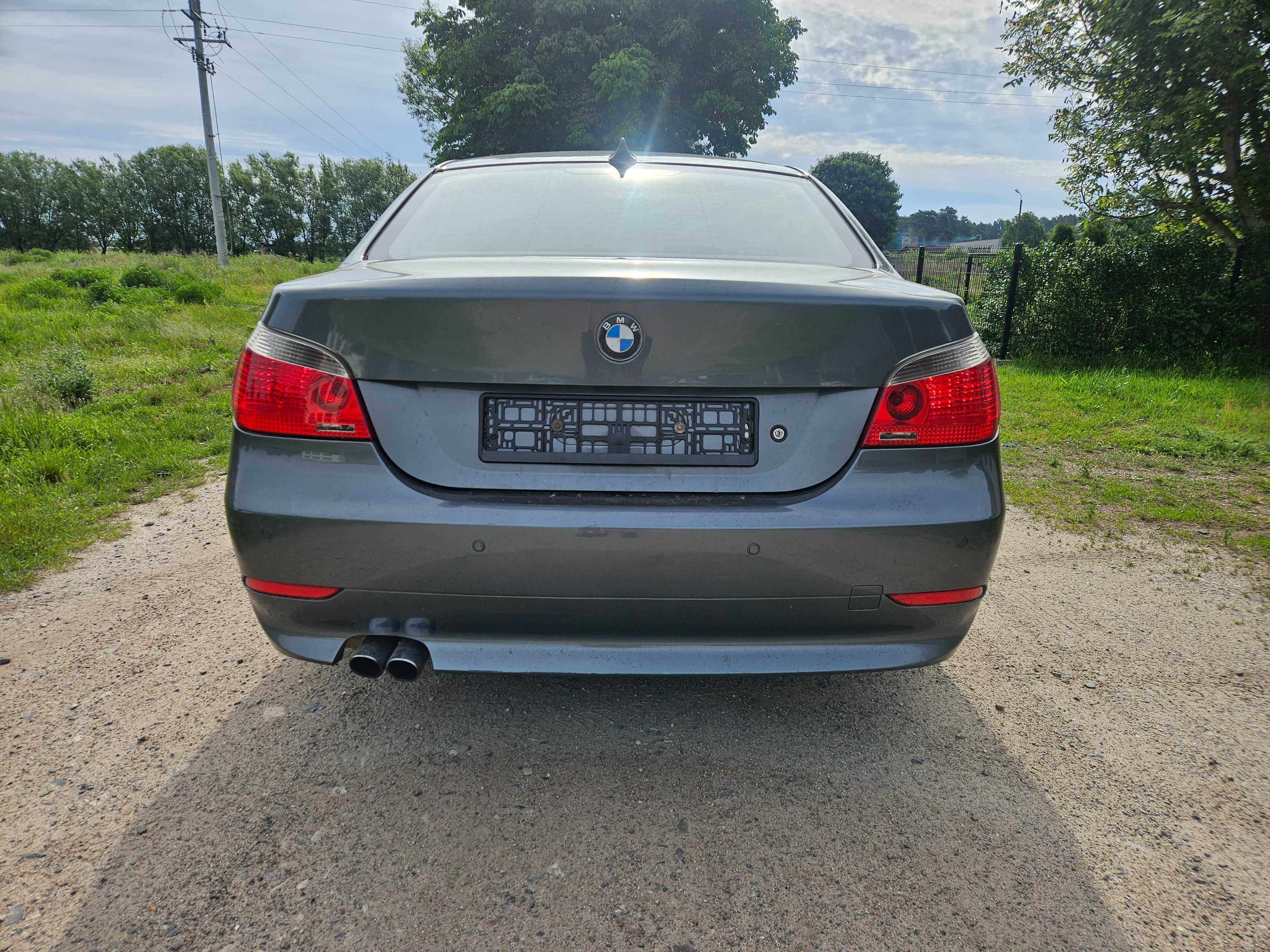 Bmw e60 54b25 192km automat 256s5 TITANGRAU wszystkie czesci!