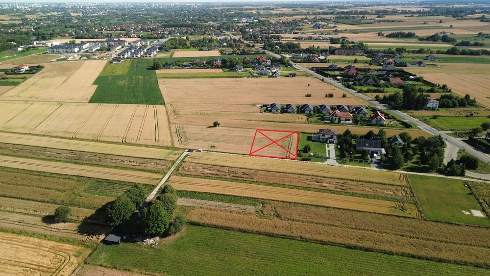 Działka budowlana 15a w Dominowie gm. Głusk