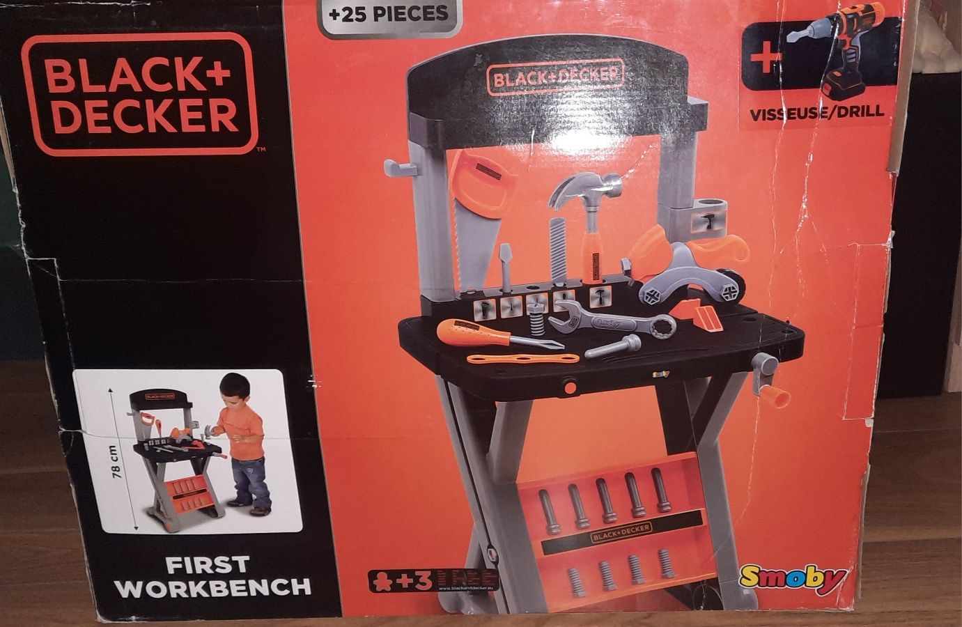 Warsztat Black+Decker od Smoby