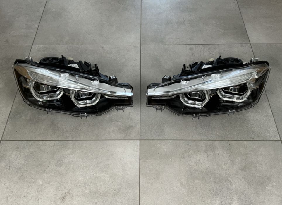 Фары Adaptive LED BLACK ПОД ОРИГ BMW F30 3 2015-2018 бмв ф комплектные