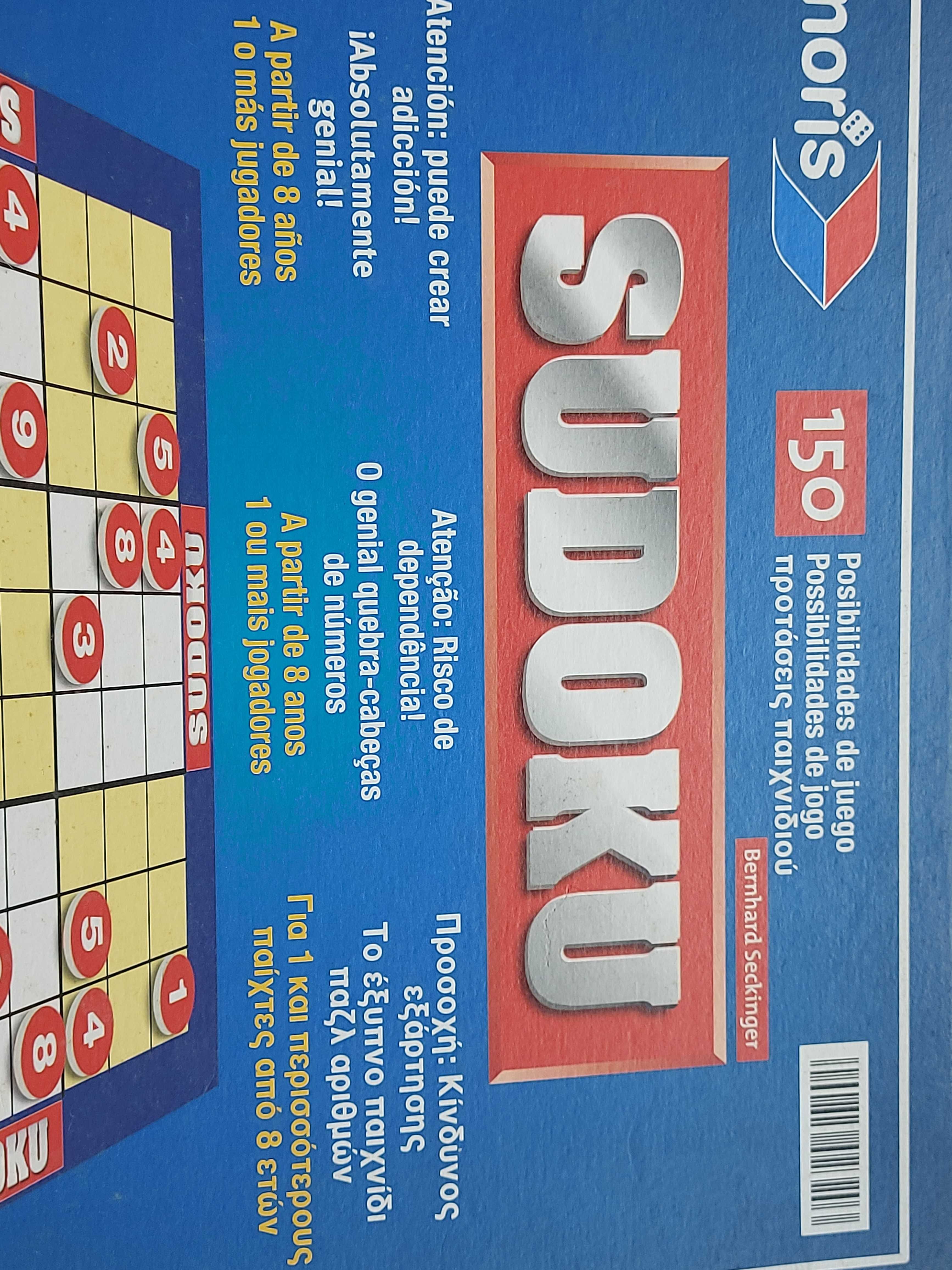 Jogo Sudoku (+ 8 anos)
