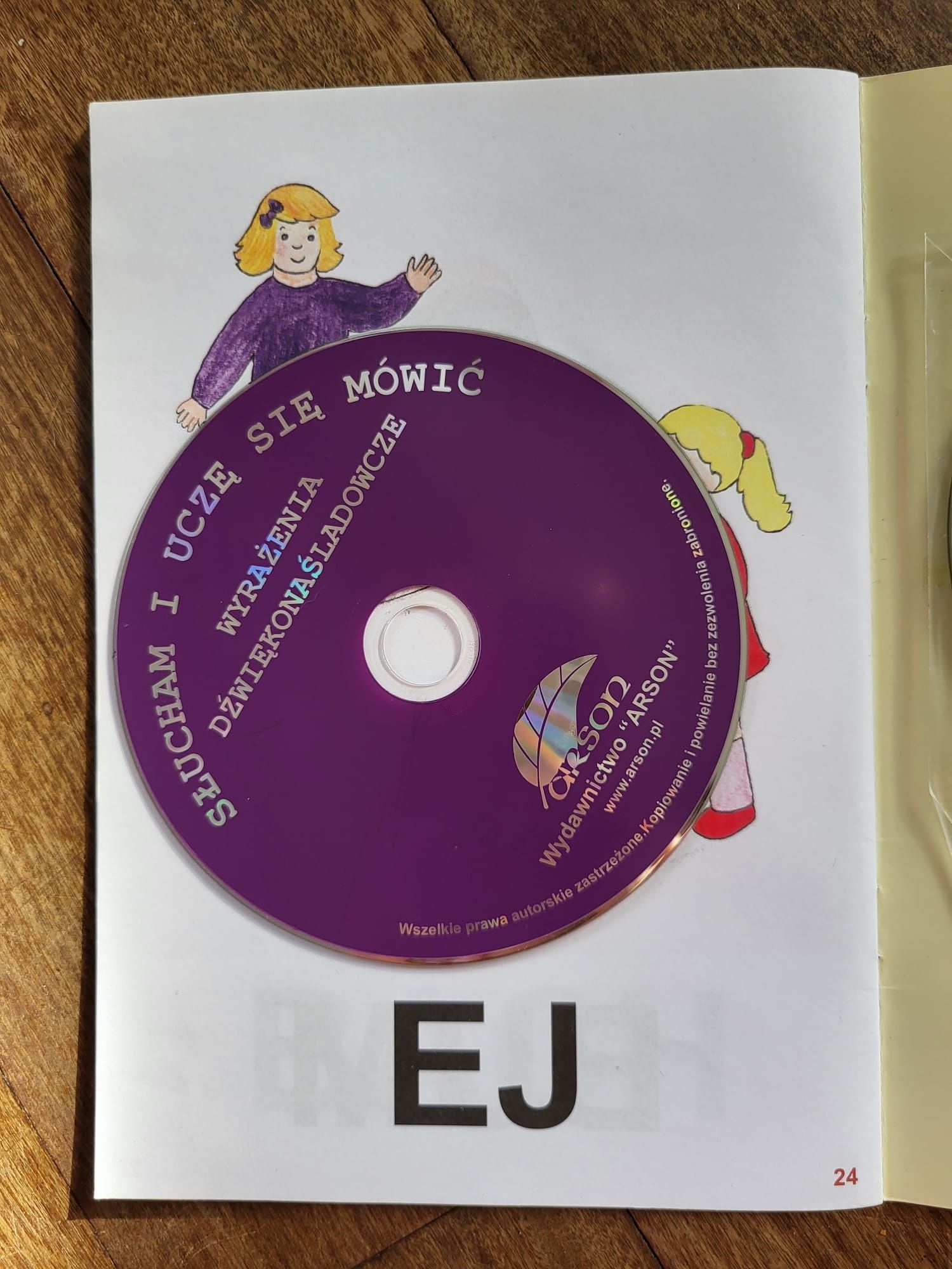 Seria Słucham i uczę się mówić + CD Elżbieta Wianecka