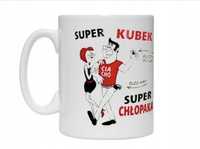 Kubek ceramiczny na prezent Walentynki Super Chłopaka 330 ml