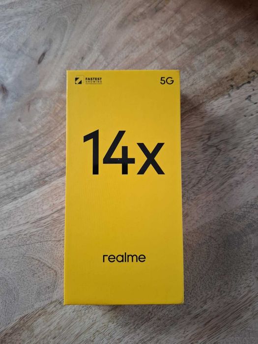 realme 14X 5G 8/256 Carbon Black (nowy nieotwierany)