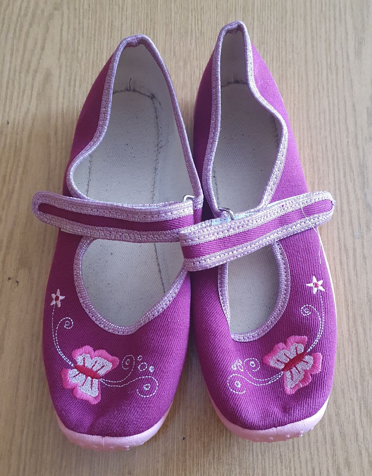Różowe buciki dziewczęce rozmiar EUR 36