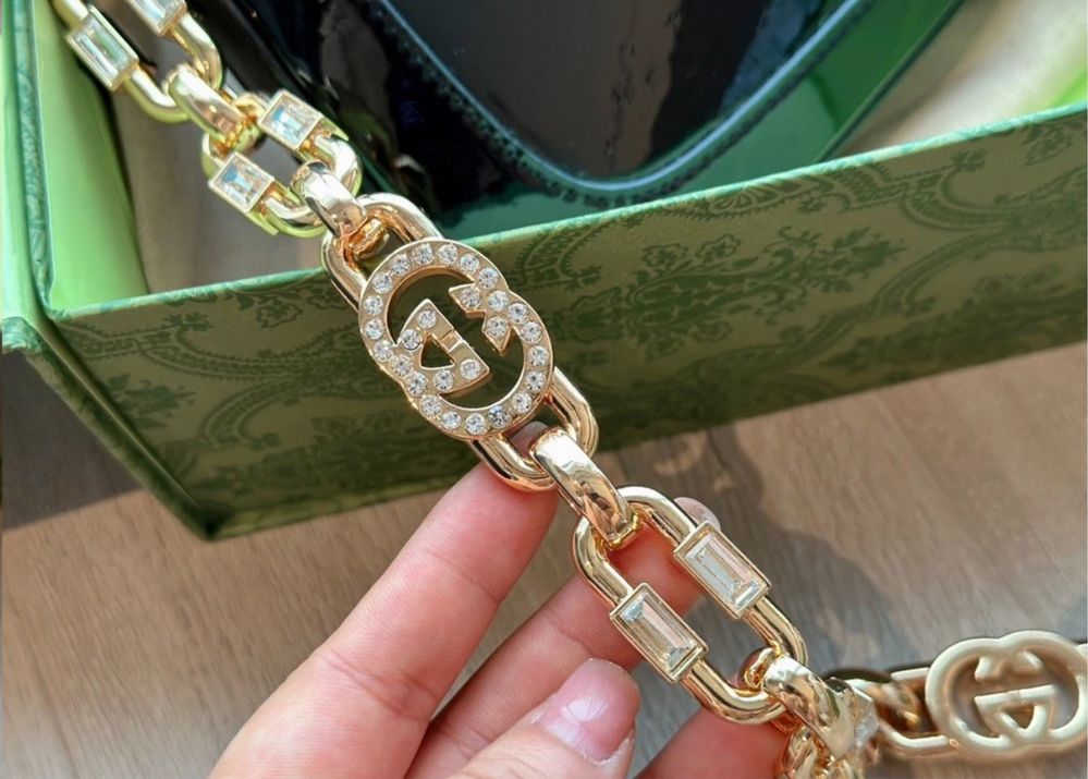 Torebka GUCCI buckle shine BAG