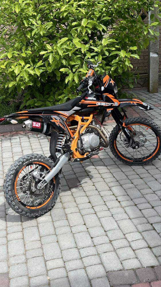 Geon X-Ride 125 2024 Пітбайк(не Kovi, Bse, Ktm, Spark, Gns, Gasgas)