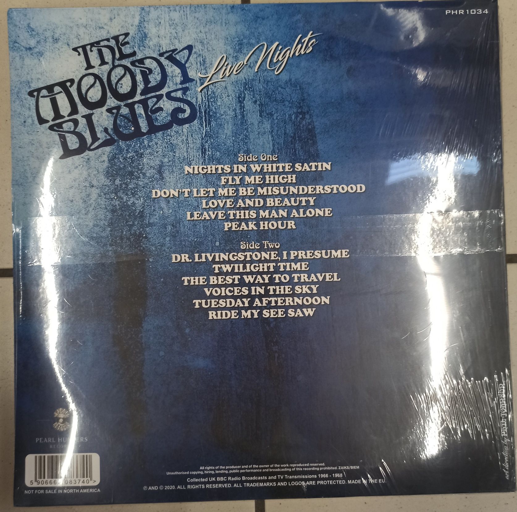 The Moody Blues Live Night płyta winylowa nowa folia