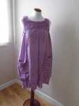 Vestido balão lilás clarinho