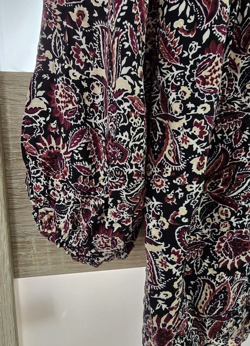 Primark bluzka koszula wielokolorowa kwiatowa rozmiar L 40  z baskinką
