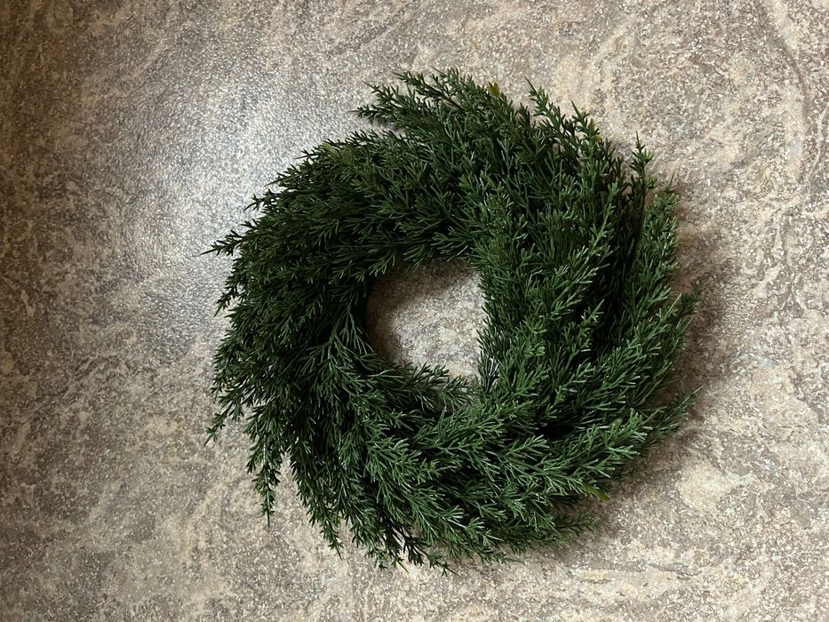Wianek wieniec bożonarodzeniowy adwentowy sztuczny