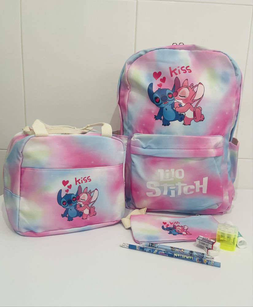 Mochila Escolar Stitch