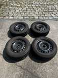 Komplet kół zimowych 195/55 R16, rozstaw 4x100