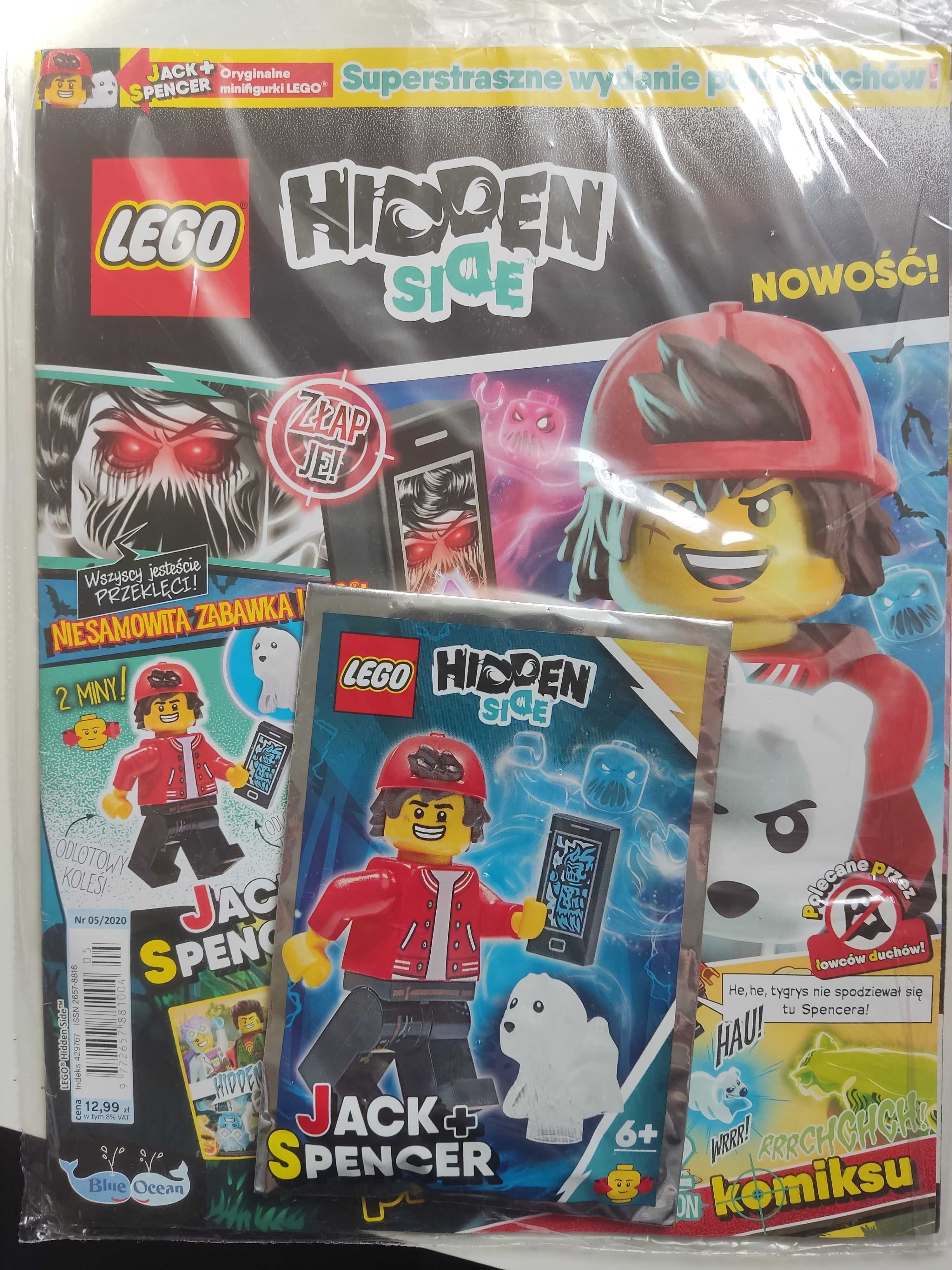 LEGO Hidden Side - Jack i Spencer. Gazetka nowa, zapakowana.