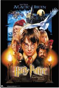 LOTE Completo Posters novos Harry Potter And The Sorcerers Stone