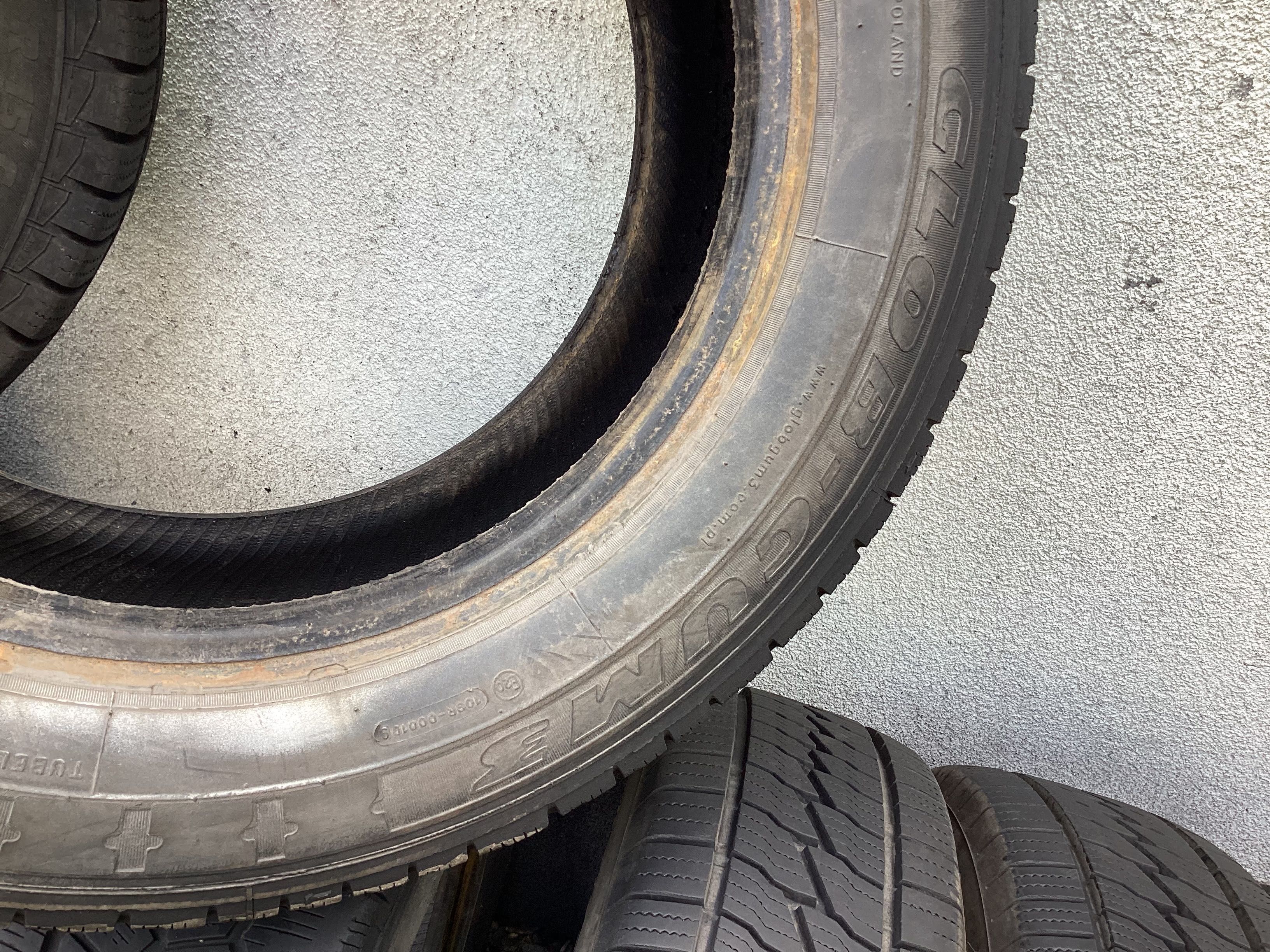 GLOB GUM 205/65r16C  2szt opony zima zimowe dostawcze 4mm 2022r