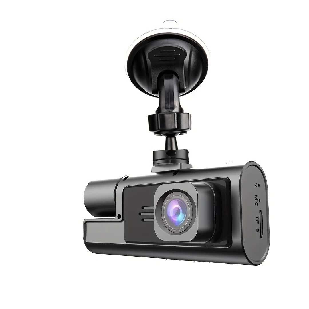 Відеореєстратор автомобільний HD DVR, з двома камерами