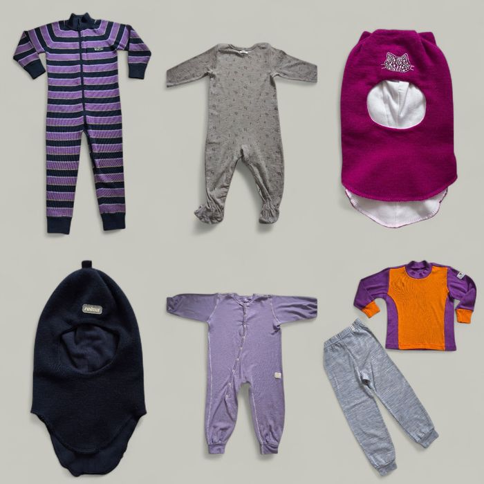 Шолом термобілизна кофта штани вовна мериноса Reima Kivat