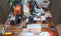 Розпродаж!Швидка відправка!Запчастини Штіль,STIHL б/у 361,170,180,194Т