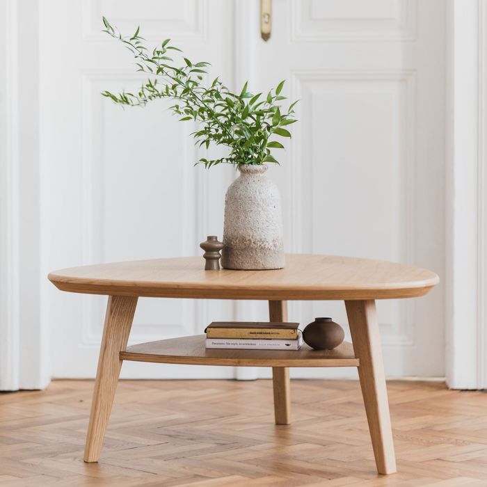 Stolik Nørrebro drewniany mid-century modern