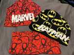 Czapka x2 i komin nowe Smyk Marvel Spiderman Batman