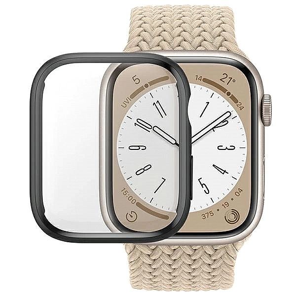 Etui PanzerGlass Full Body na Apple Watch 7/8/9/45mm - czarne