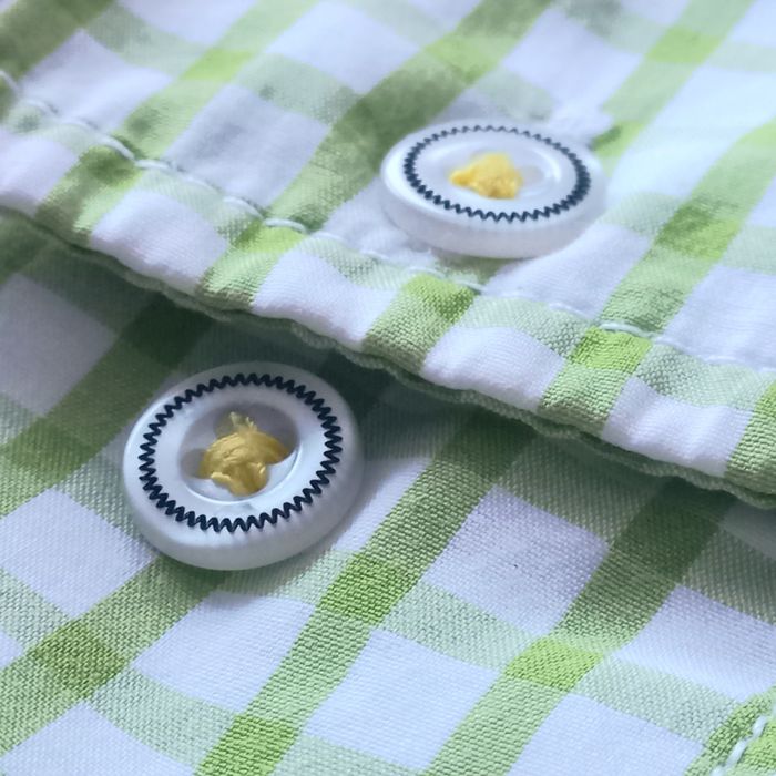 pięknie wykończona  męska koszula Robert Graham