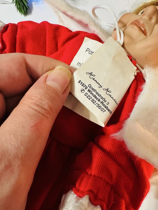 Велика лялька , місіс Клаус , порцелянова лялька, фарфор