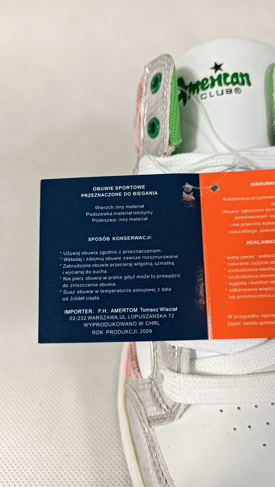 Sneakersy Buty do biegania damskie lifestyle amerykańskie rozmiar 38