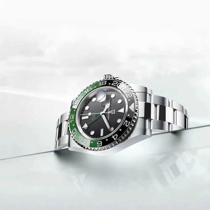 Pagani Design PD-1662 GMT-MASTER 40MM 100M Nowy,GW 12 miesięcy Zielony