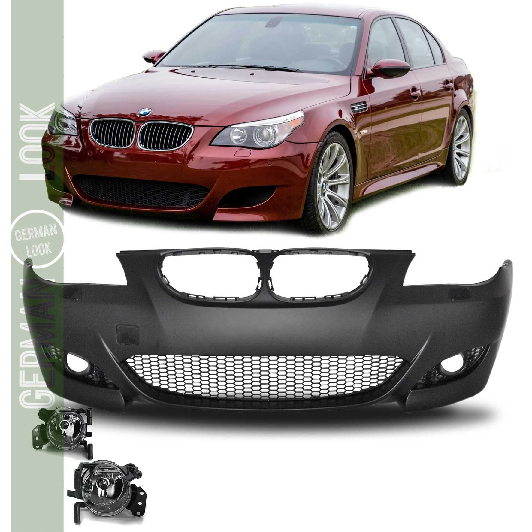 Para-choque frontal para BMW Série 5 E60 E61 2003 a 2010 Look M5