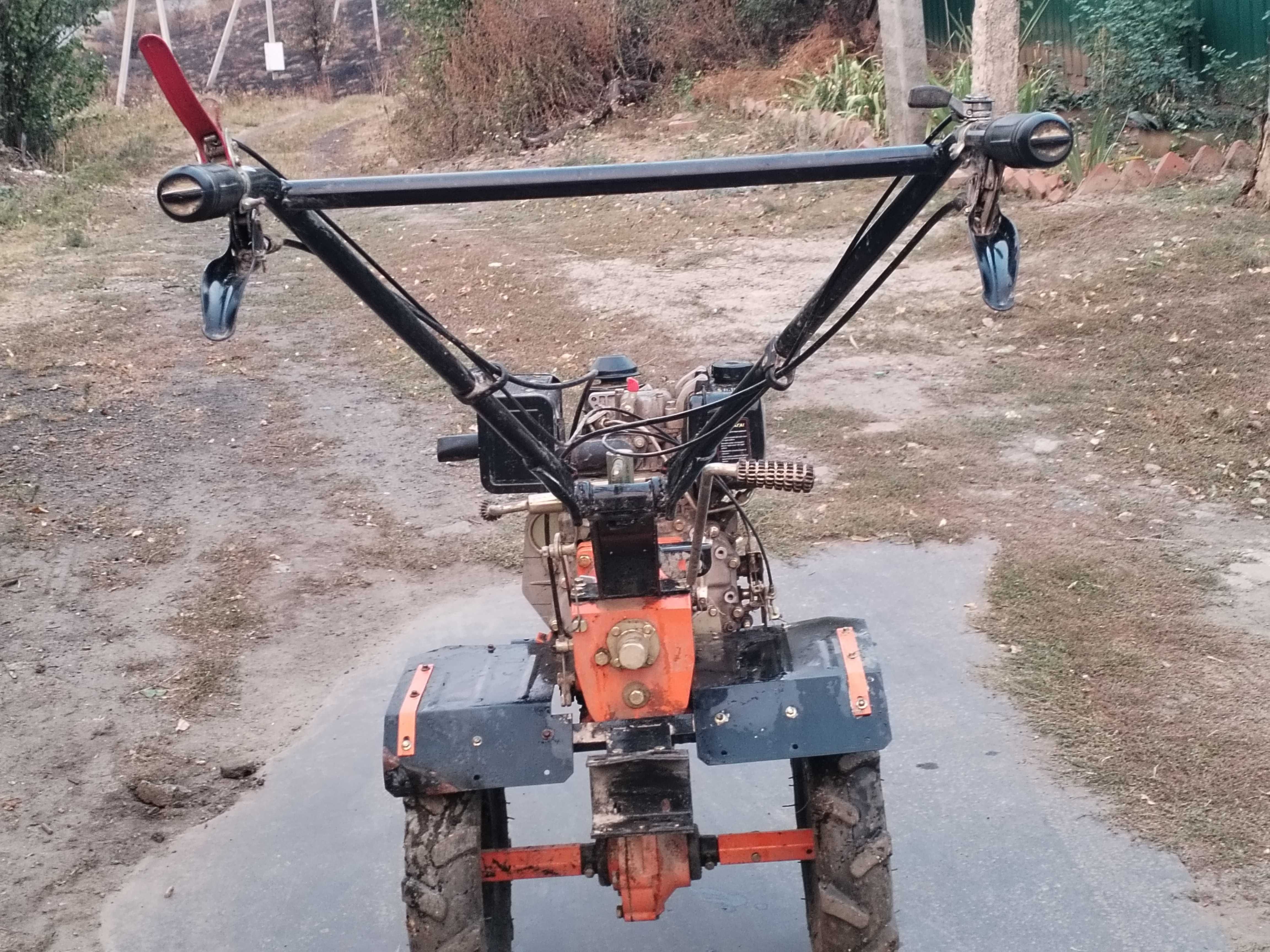 МОТОБЛОК FORTE 1050 дизельный и прицеп