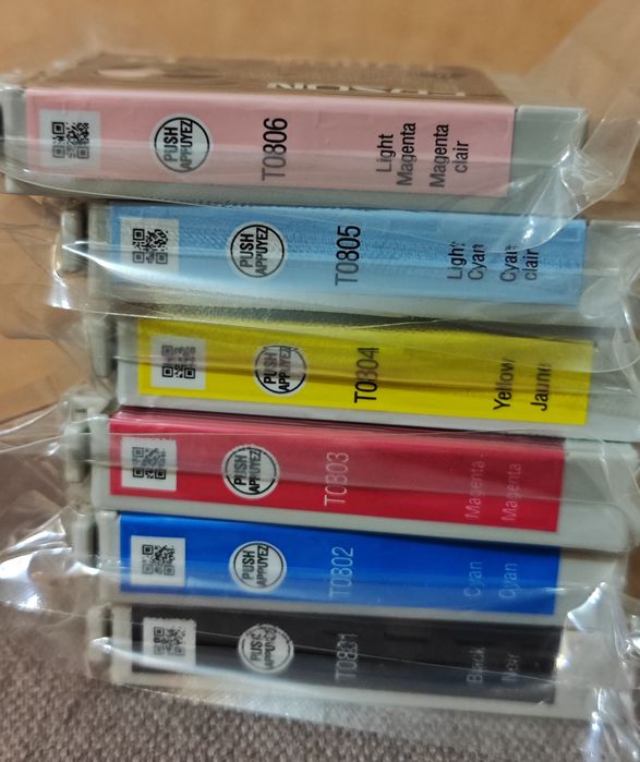 Картриджи Epson для  цветного принтера