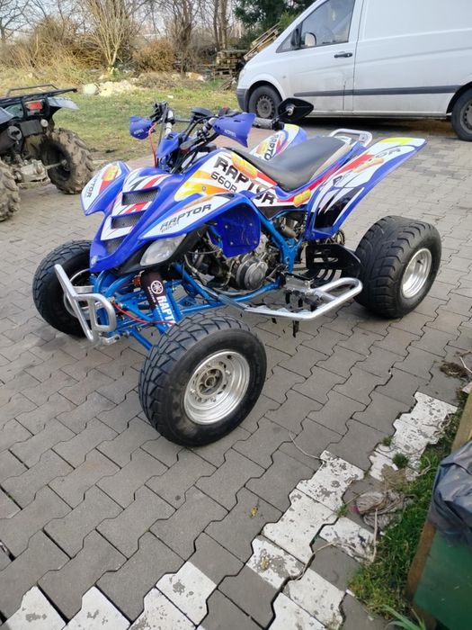 Kład Raptor 660, cros x 3