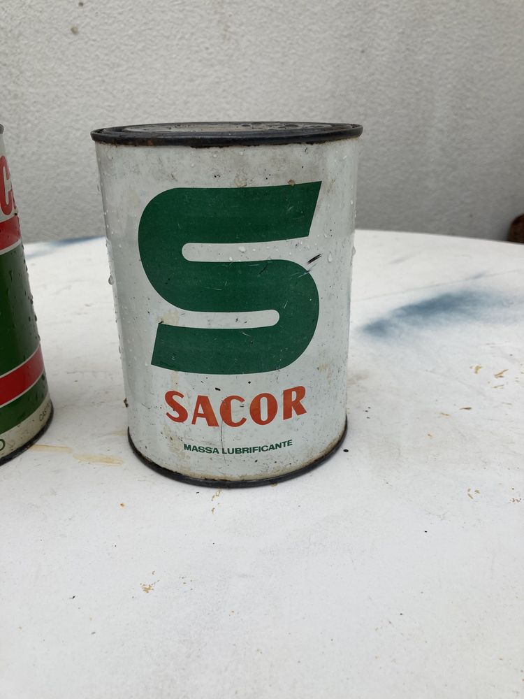 Latas antigas coleccao